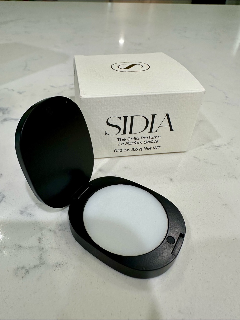 SIDIA Braless Solid Perfume 0.13 oz NIB/ Luxury Solid Fragrance/ Vanilla Musk